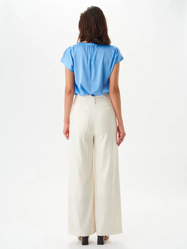 Dea Kudibal Regitze Wide Leg Trousers Cream