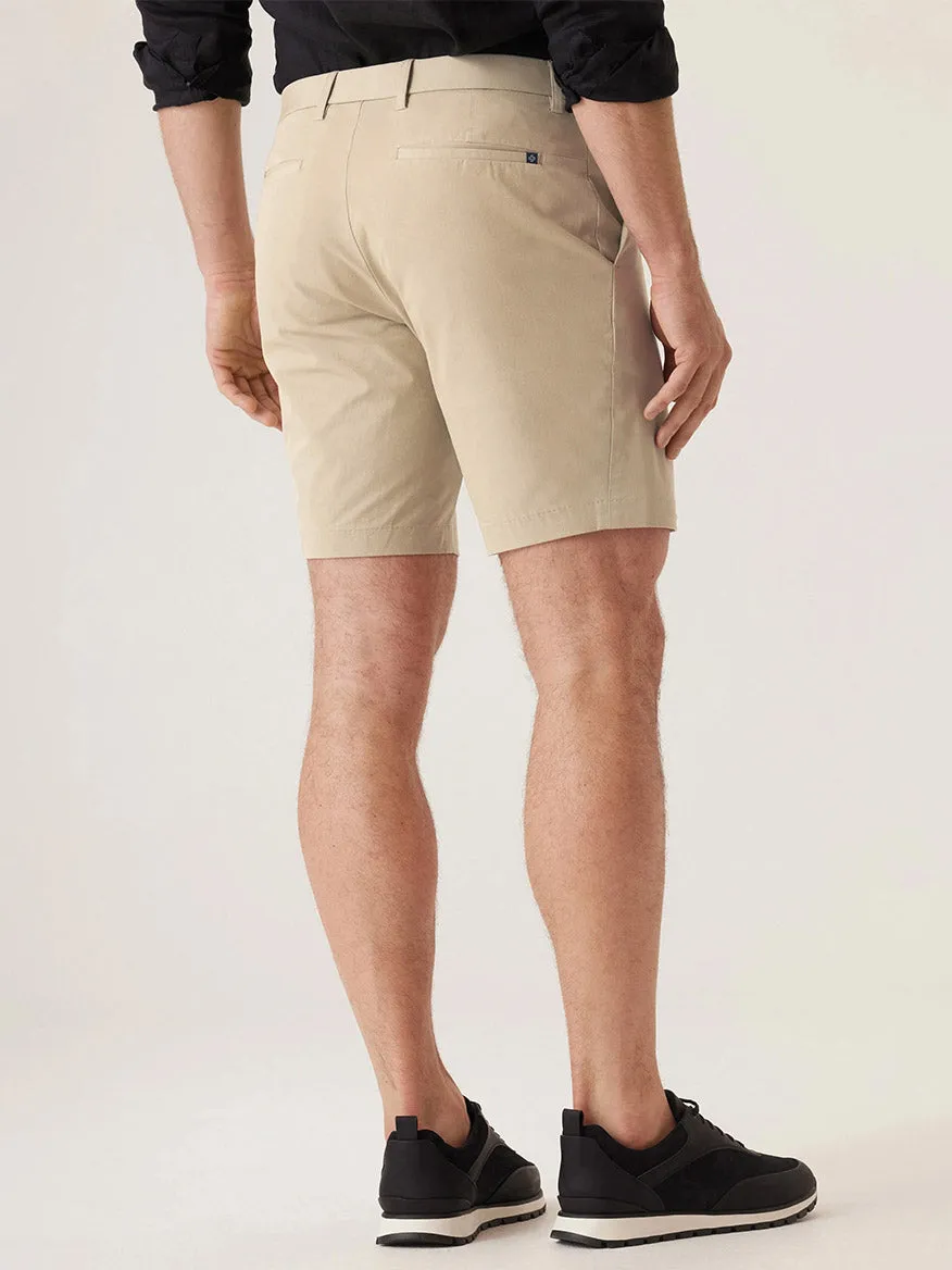 DEKE Galaxy Bermuda Ultra 4X Stretch Twill in Khaki