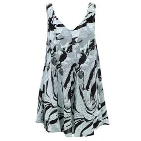 Floaty Dolly Dress - Deep Monochrome