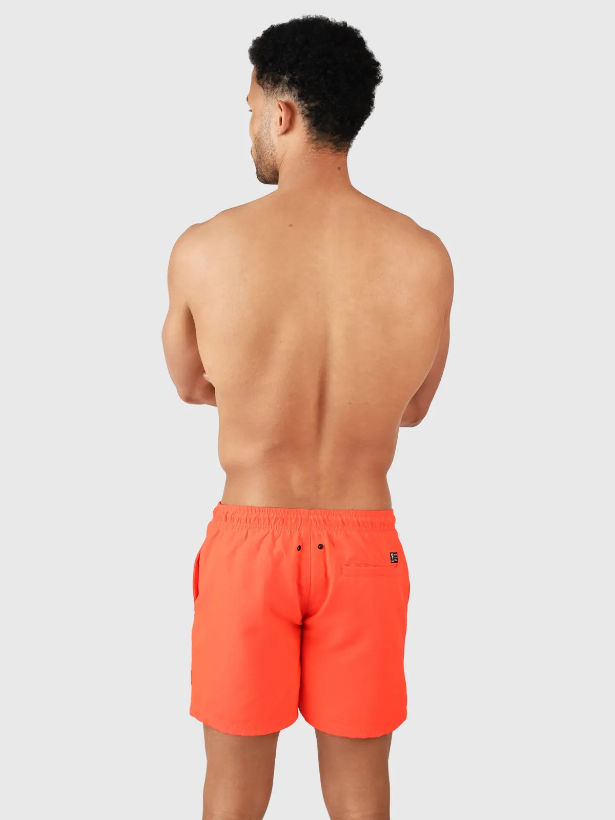 Hester Men Swimshort | Neon Orange