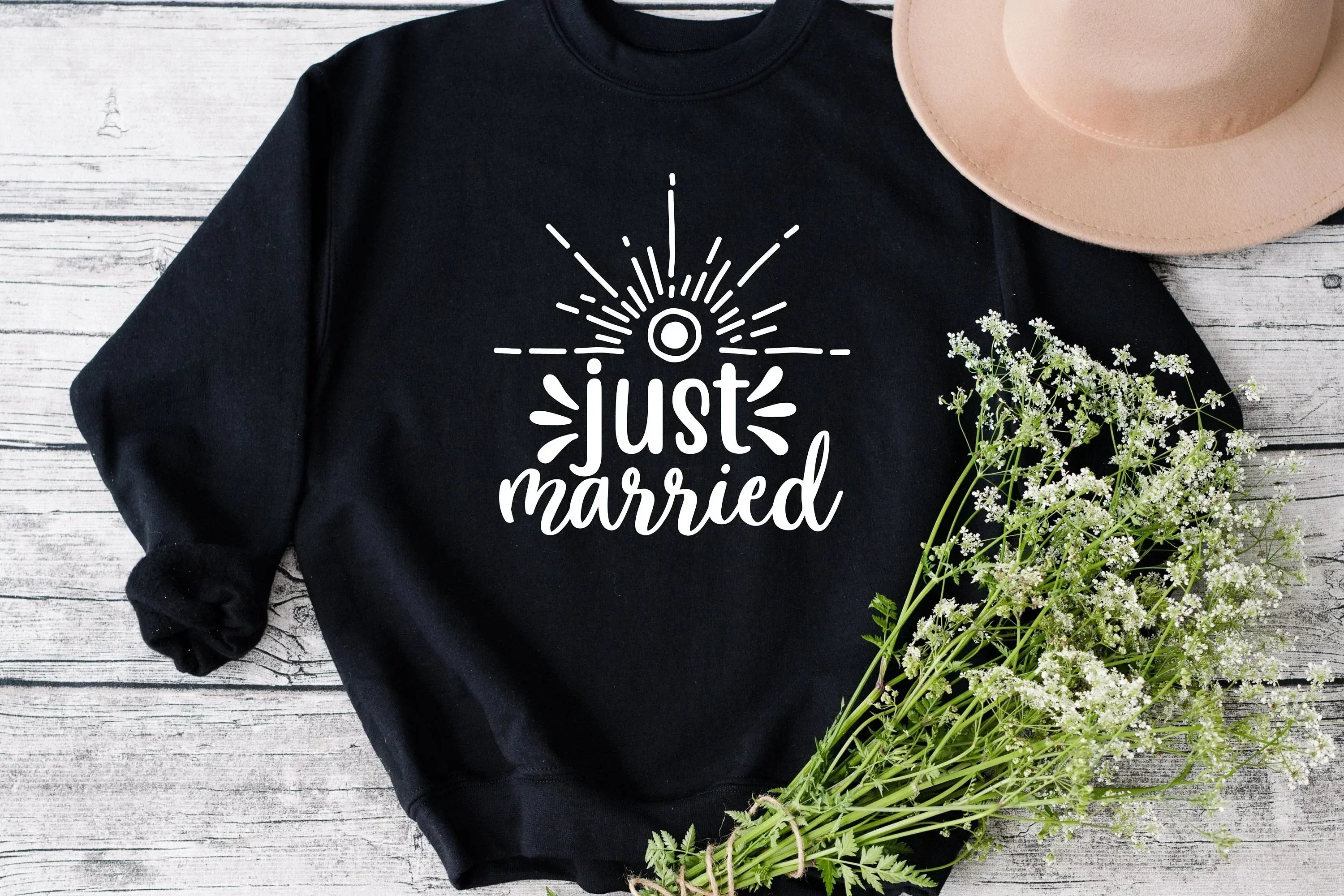 Just Married, Bachelorette Party Shirt