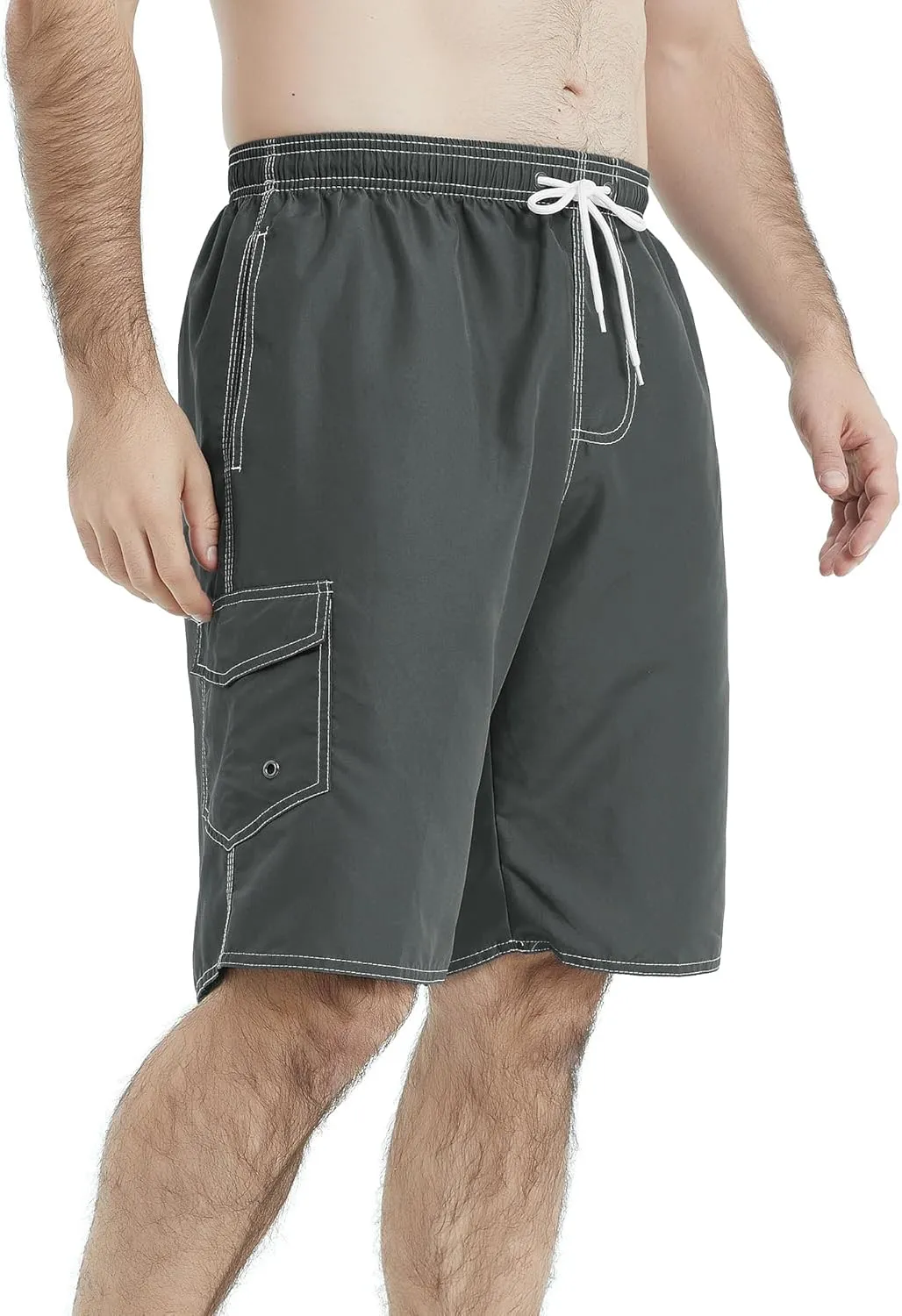Mens Swim Trunks Swim Shorts Swimwear Swimsuit Beach Shorts Bathing Suits Quick Dry Waterproof