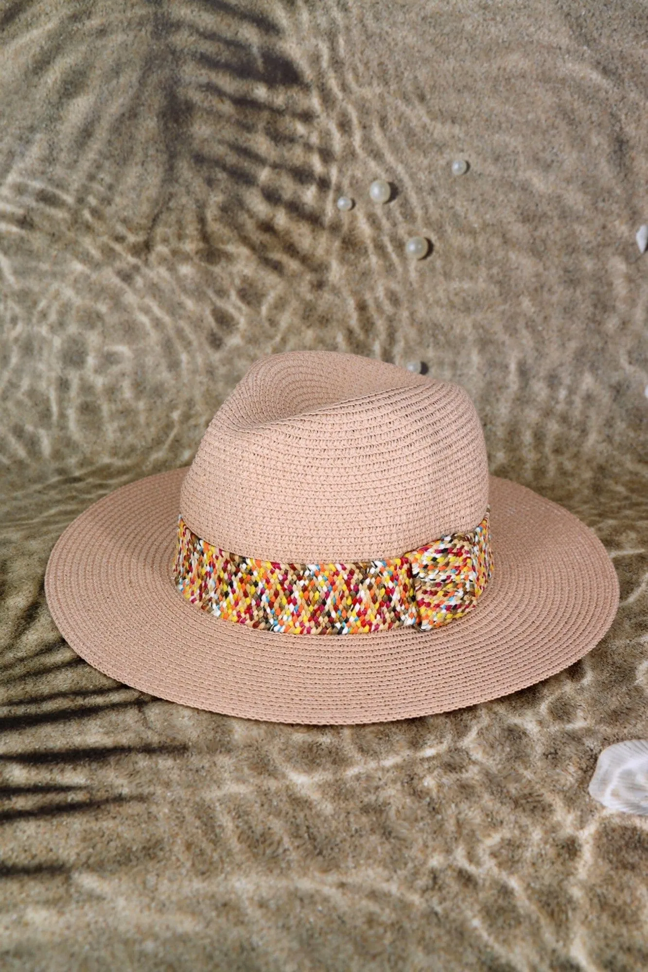 MH0146 Judy Multi Color Band Straw Hat