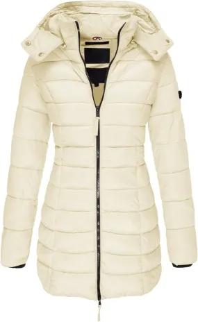 Parka Coats for Women Plus Size Long Thermal Thicken Padded Jacket Trendy 2022 Outdoor Down Coat with Pockets