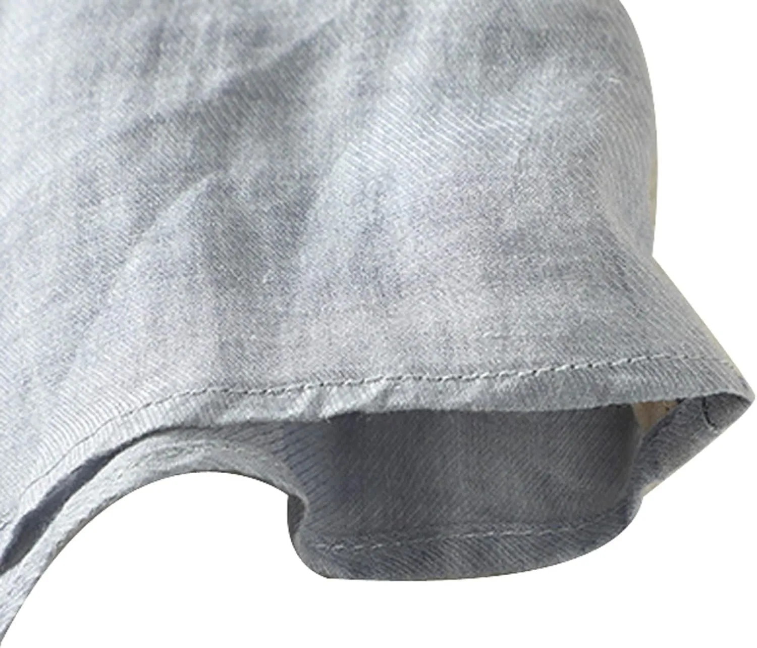 Women's Linen Shirts Cotton Trendy Casual Solid Crewneck 3/4 Sleeve Blouses Button Loose Summer Beach T Shirt 2025